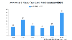 2024年中國超重/肥胖癥人數(shù)及治療藥物市場(chǎng)規(guī)模預(yù)測(cè)分析（圖）