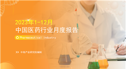 2023年1-12月中國醫藥行業經濟運行月度報告（附全文）