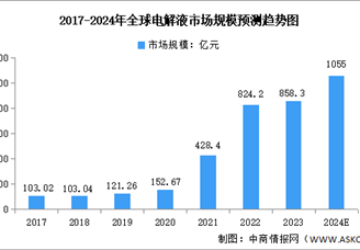 2024年全球及中國電解液市場規(guī)模預(yù)測分析（圖）