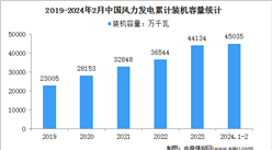 2024年1-2月中國風力發電行業運行情況：風力發電量同比增長5.8%（圖）