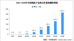 2024年中国钠离子电池出货量及需求量预测分析（图）