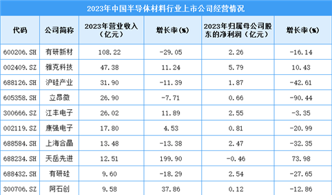 中国半导体材料行业业务布局与发展战略分析