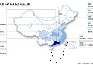 2024年中国电子元器件市场规模及企业分布情况预测分析（图）