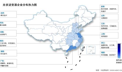 2024年中国光伏逆变器市场规模及企业分布情况预测分析（图）