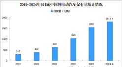 2024年上半年中国新能源汽车保有量及市场渗透率分析（图）