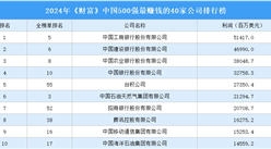 2024年《財(cái)富》中國500強(qiáng)最賺錢的40家公司排行榜（附榜單）