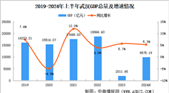 2024年上半年武漢經(jīng)濟(jì)運(yùn)行情況分析：GDP同比增長5.3%（圖）