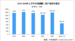 2024年中国磷酸二铵产量及竞争格局预测分析（图）