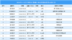 2024年1-8月中國(guó)醫(yī)療器械行業(yè)私募股權(quán)投資盤點(diǎn)（附投融資事件匯總）