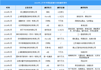 2024年上半年中國氫能源市場現(xiàn)狀及投融資情況分析（圖）