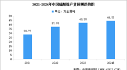 2024年中國硫酸鎳產量預測及重點企業產量分析（圖）