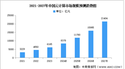 2024年中國云計算市場規模及市場結構預測分析（圖）