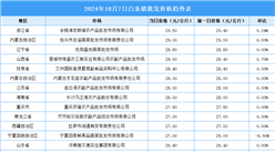 2024年10月8日全国各地最新白条猪价格行情走势分析