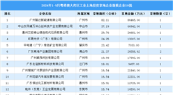 【產業投資情報】2024年1-9月粵港澳大灣區市工業土地投資50強企業總投資超80億