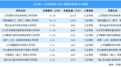 招商觀察 | 2024年1-10月份泰州市這10個工業(yè)項目土地投資規(guī)模最大