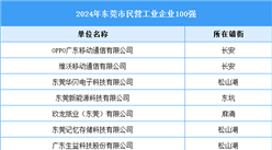 2024年东莞市民营工业企业100强（附名单）