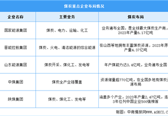 2024年中國煤炭產(chǎn)量及重點企業(yè)預(yù)測分析（圖）