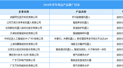 2024年老年用品產(chǎn)品推廣目錄（附名單）
