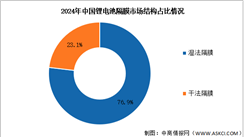 2025年中國(guó)鋰電池隔膜出貨量及市場(chǎng)結(jié)構(gòu)預(yù)測(cè)分析（圖）