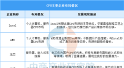 2025年中國CPU市場規(guī)模及重點企業(yè)預(yù)測分析（圖）