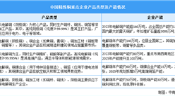 2025年中国精炼铜产量预测及重点企业产能分析（图）