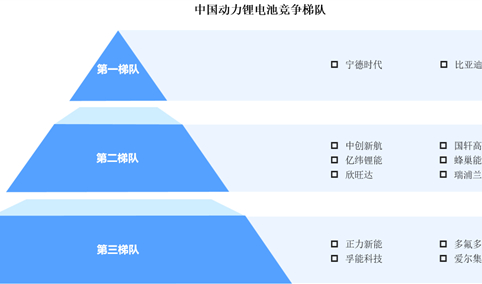 2025年中国动力锂电池行业竞争格局及市场份额分析（图）