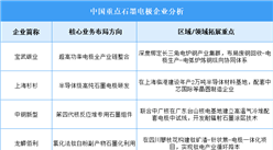 2025年中国石墨电极企业业务布局预测分析（图）