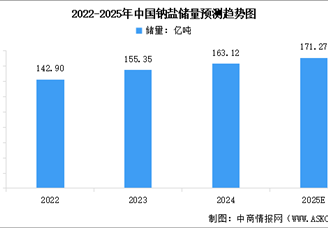 2025年中國(guó)鈉鹽儲(chǔ)量及鈉離子電池出貨量預(yù)測(cè)分析（圖）