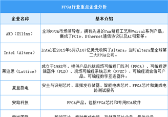 2025年中國(guó)FPGA市場(chǎng)規(guī)模及重點(diǎn)企業(yè)預(yù)測(cè)分析（圖）