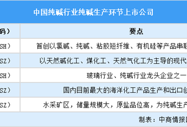 2025中国纯碱行业上市公司全方位对比分析（企业分布、经营情况、业务布局等）