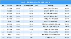 2024年中国宁夏回族自治区上市公司营业收入排行榜（附榜单）