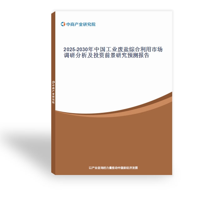2025-2030年中國工業(yè)廢鹽綜合利用市場調(diào)研分析及投資前景研究預測報告