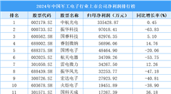 2024年中国军工电子行业上市公司净利润排行榜（附榜单）