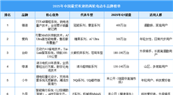 2025年中國最受歡迎的兩輪電動車品牌榜單（圖）