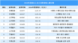 2024年濟(jì)南市上市公司營(yíng)業(yè)收入排行榜（附榜單）