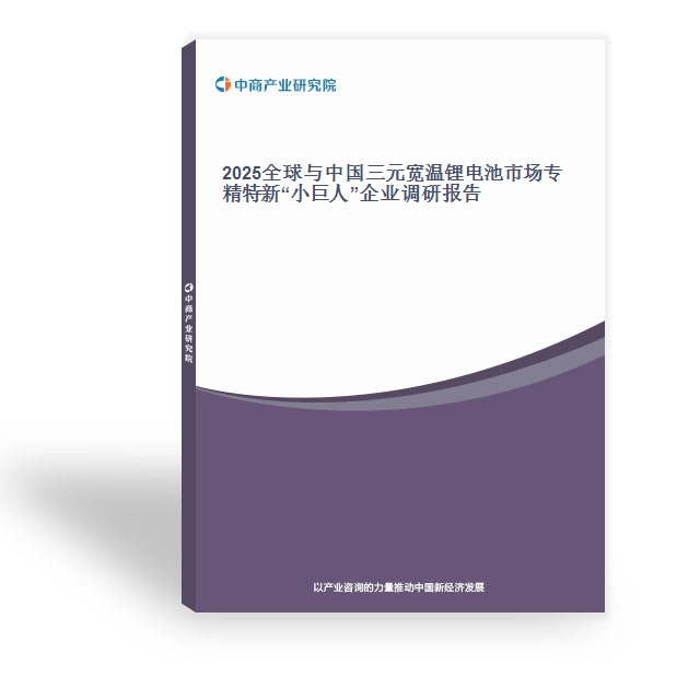 2025全球与中国三元宽温锂电池市场专精特新“小巨人”企业调研报告