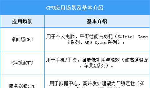 2025年中国CPU行业市场前景预测研究报告（简版）