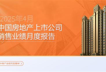 2025年4月中国房地产行业经济运行情况月度报告