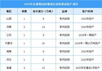 2025年中國(guó)取向硅鋼產(chǎn)量及在建項(xiàng)目預(yù)測(cè)分析（圖）