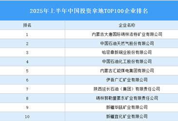 ҵͶ鱨2025ϰйͶõTOP100ҵа񣨲ҵƪ