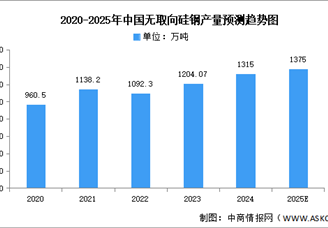 2025年中國(guó)無(wú)取向硅鋼產(chǎn)量及結(jié)構(gòu)情況預(yù)測(cè)分析（圖）