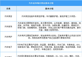 2025年中國汽車后市場(chǎng)行業(yè)市場(chǎng)前景預(yù)測(cè)研究報(bào)告（簡(jiǎn)版）