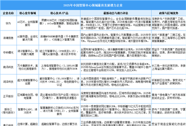 2025年中國(guó)智算中心最具發(fā)展?jié)摿ζ髽I(yè)（附名單）