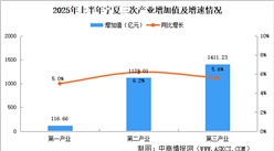 2025年上半年寧夏經(jīng)濟(jì)運(yùn)行情況分析：GDP同比增長5.8%（圖）