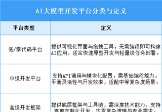 2025年中国AI大模型开发平台行业市场前景预测研究报告（简版）