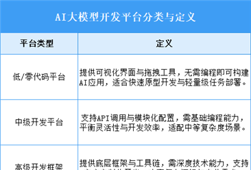 2025年中国AI大模型开发平台行业市场前景预测研究报告（简版）