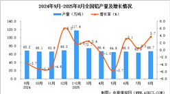 2025年8月全國鉛產(chǎn)量數(shù)據(jù)統(tǒng)計(jì)分析