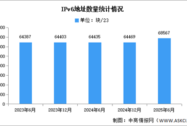 2025年上半年中国IP地址数量及活跃用户分析（图）
