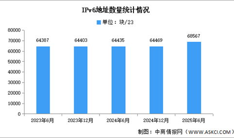 2025年上半年中国IP地址数量及活跃用户分析（图）