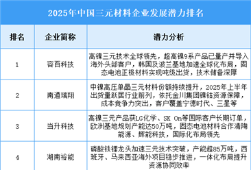 2025年中國三元材料企業(yè)發(fā)展?jié)摿ε琶?>
                                                </div>
                                            </a>

                                    <div   id=